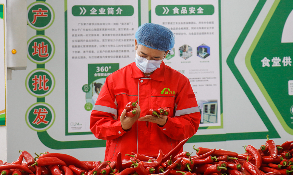 菜万家：人工精细化分拣，剔除所有隐形成本！